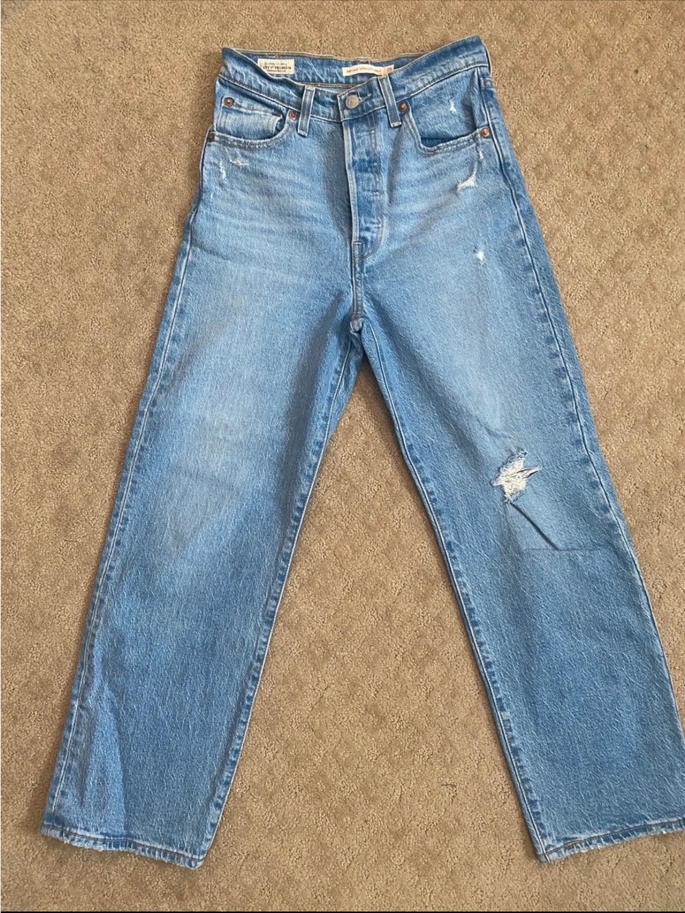 Levi’s Ribcage Straight Ankle jeans